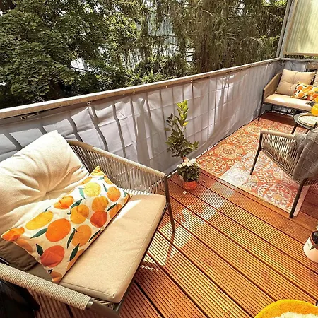Designer-apartment Mit Balkon Und Kaffeebar, Elbnah Apartamento Magdeburgo