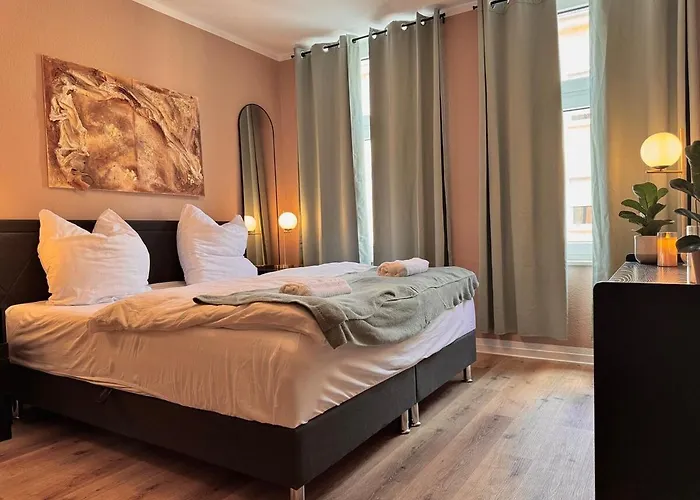 Designer-apartment Mit Balkon Und Kaffeebar, Elbnah Apartamento