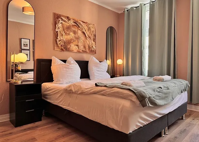 Apartamento Designer-apartment Mit Balkon Und Kaffeebar, Elbnah