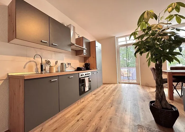 Apartamento Designer-apartment Mit Balkon Und Kaffeebar, Elbnah Magdeburgo