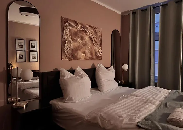 Апартаменты Designer-apartment Mit Balkon Und Kaffeebar, Elbnah Магдебург