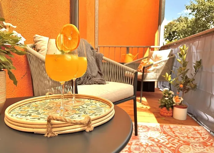 Designer-apartment Mit Balkon Und Kaffeebar, Elbnah Апартаменты *