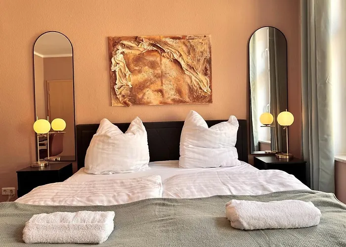 Designer-apartment Mit Balkon Und Kaffeebar, Elbnah Apartamento Magdeburgo