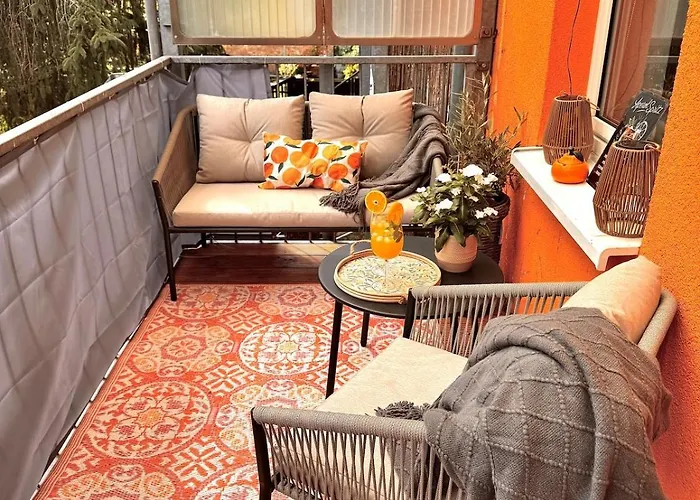 Designer-apartment Mit Balkon Und Kaffeebar, Elbnah Апартаменты *